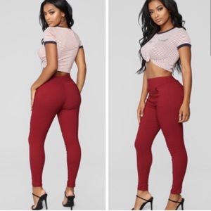 3/$25! | NWT Sexy Red Leggings